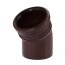 Entwässerungssystem DN110 braun Bogen DN110 - 30°