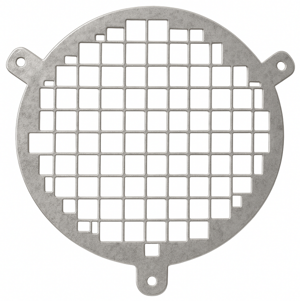 Lüftungsgitter verzinkt Ø 125 mm verzinkt