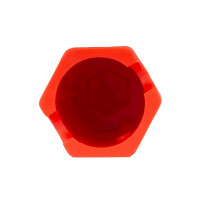 Baustopfen 1/2" Abdrückstopfen Set 1 (1 x rot/1x b
