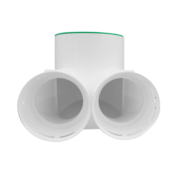 Anschlusskasten Ø 125 mm Ø 75 mm 2 Stück