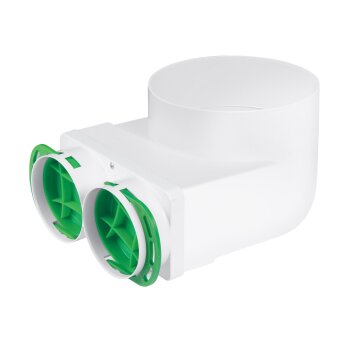 Deckenanschlusskasten Ø 125 mm Ø 75 mm Vertikal