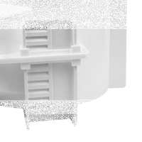 Anschlusskasten Ø 125 mm Ø 90 mm 2 Stück 