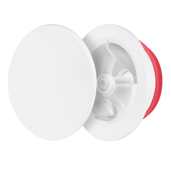 Anemostat Zu- & Abluft Kunststoff Ø 125 mm weiß