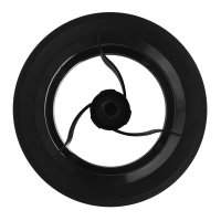 Anemostat Zu- & Abluft Kunststoff Ø 125 mm  schwa