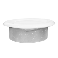 Anemostat Abluft Metall Ø 80 mm weiß 4