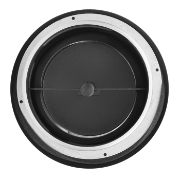 Anemostat Abluft Metall Ø 125 mm anthrazit