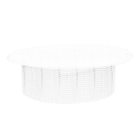 Anemostat Abluft Metall Ø 200 mm weiß 4