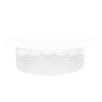 Anemostat Abluft Metall Ø 200 mm weiß 5