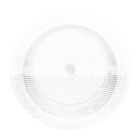 Anemostat Abluft Metall Ø 200 mm weiß 6