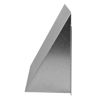 Wetterschutzhaube verzinkter Stahl 140 x 80 mm verzinkt