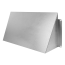 Wetterschutzhaube verzinkter Stahl 140 x 80 mm verzinkt