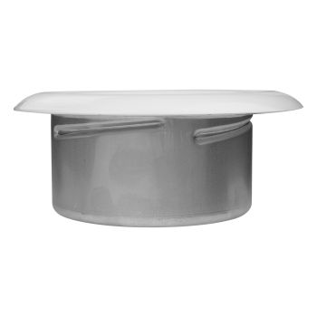 Anemostat Zuluft Metall Ø 100 mm weiß