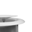 Anemostat Zuluft Metall Ø 100 mm weiß