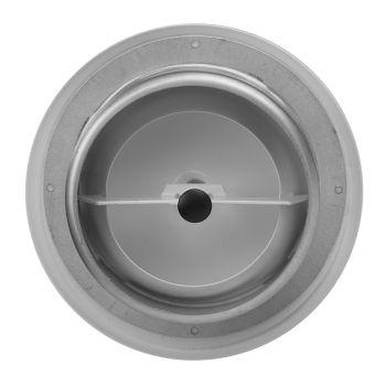 Anemostat Zuluft Metall Ø 125 mm weiß