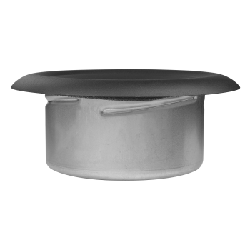 Anemostat Zuluft Metall Ø 125 mm anthrazit