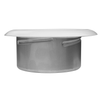 Anemostat Zuluft Metall Ø 160 mm weiß 4