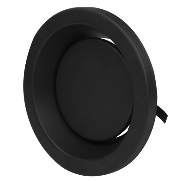 Anemostat Abluft Metall Ø 100 - 125 mm