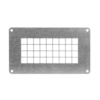 Lüftungsgitter verzinkt mit Vogelschutz 140 x 80 mm...