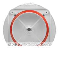 Anemostat Abluft Kunststoff Ø 125 mm weiß 4