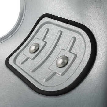 Revisionsdeckel eingepresst mit Doppellippendichtung Ø 160 mm