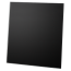 StraightLine matt Wandabdeckung 175 x 175 mm Echtglas - schwarz matt mit Halterung