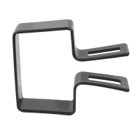 Endschelle für Zaun 40 x 60 mm anthrazit 3
