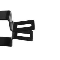 Endschelle für Zaun 40 x 60 mm anthrazit 5