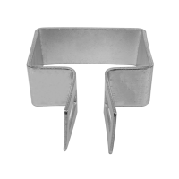 Endschelle für Zaun 40 x 60 mm verzinkt 3