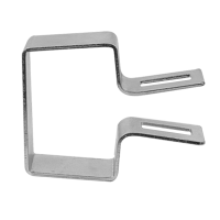 Endschelle für Zaun 40 x 60 mm verzinkt 4