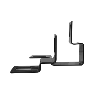 Eckschelle für Zaun 40 x 60 mm anthrazit