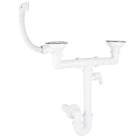 Ø 40 mm Siphon | zwei Ablaufventi gallery