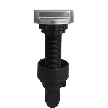 Ø 50 mm Siphon | zwei Ablaufventile | runder Überlauf | Bowdenzug | Geräteanschluss