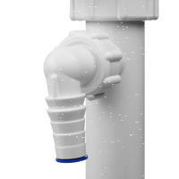 Ø 40 mm Siphon | Geräteanschluss 3