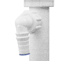 Ø 40 mm Siphon | zwei Ablaufventile | Geräteansc