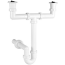Ø 40 mm Siphon | zwei Ablaufventile
