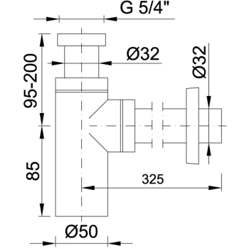 Ø 32 mm Siphon