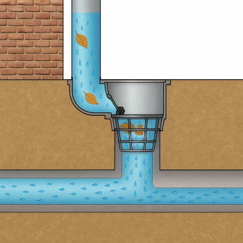 Regensinkkasten Gusseisen Abgang DN110