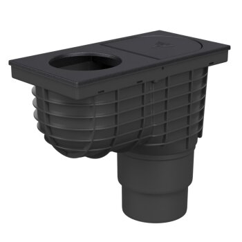 Regensinkkasten Gusseisen Abgang DN110 / DN125