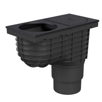 Regensinkkasten Gusseisen Abgang DN110 / DN125