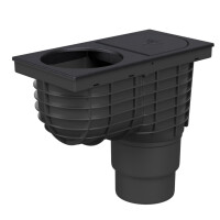 Regensinkkasten Gusseisen Abgang DN110 / DN125 3