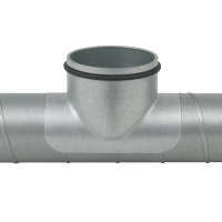 Sattelstutzen mit Doppellippendichtung Ø 125 mm / 125