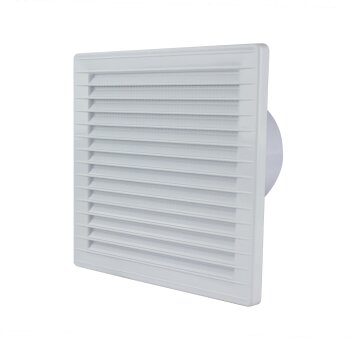Lüfter Ventilator Badezimmer eckig Abluft Standard Ø 100 mm schwarz