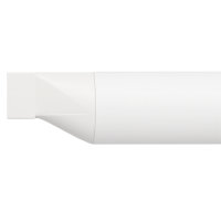 Kanal- Rohrverbinder 55 x 220 mm Ø 125 mm 4