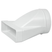 Kanal- Rohrverbinder 75 x 150 mm Ø 125 mm 1