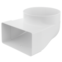 Kanal- Rohrverbinder 90 x 220 mm Ø 125 mm 1