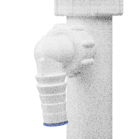 Ø 40 mm Siphon | zwei Ablaufventile | rechteckiger &U