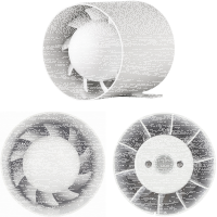 Ø 32 mm Wohnraumlüfter für KG-Rohre 7