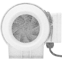 Radial Rohrventilator Eco Ø 63 mm 2