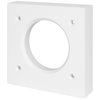 Ø 80 mm Wandmontageplatte für Lüfter 20 mm 