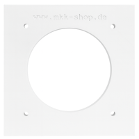 Ø 80 mm Wandmontageplatte für Lüfter 20 mm 